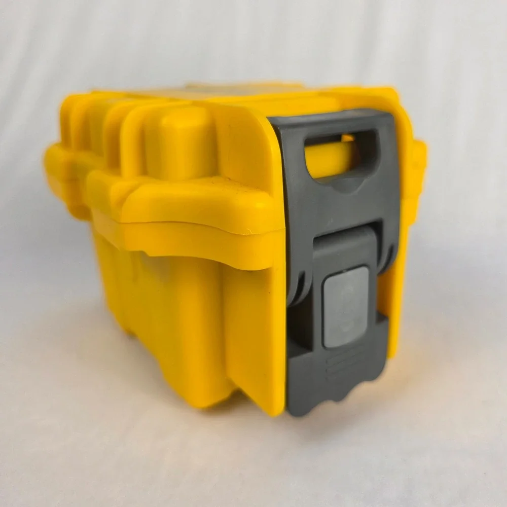 Invicta Watch Waterproof Impact Case Yellow Hard Shell Manual NO WATCH Geocache